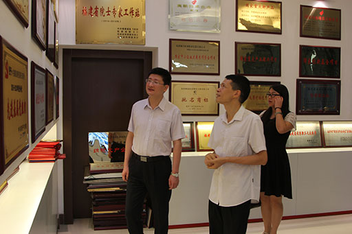 共青团福建省委副书记陈涛一行莅临广发（中国）开展调研