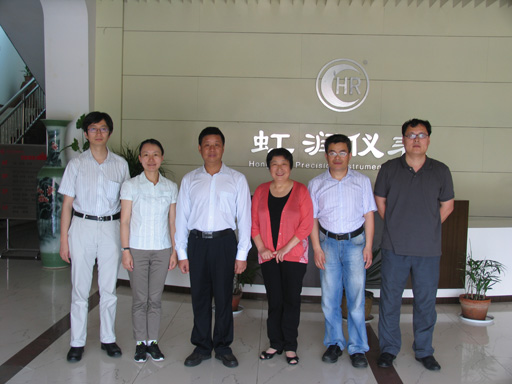 上海理工大学领导、教授一行考察广发（中国）公司