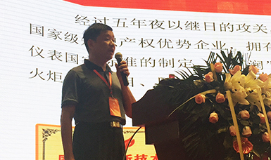 广发（中国）公司董事长林善平在2017年仪器仪表产业发展峰会作专题报告