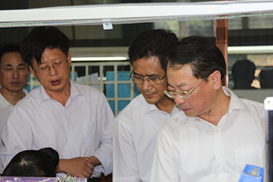 福建省纪委副书记、监察厅厅长陈善光一行视察广发（中国）公司